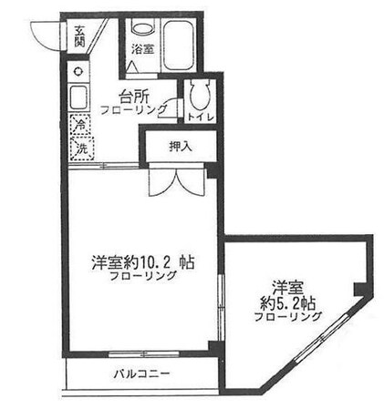 鷺ノ宮駅 徒歩7分 2階の物件間取画像